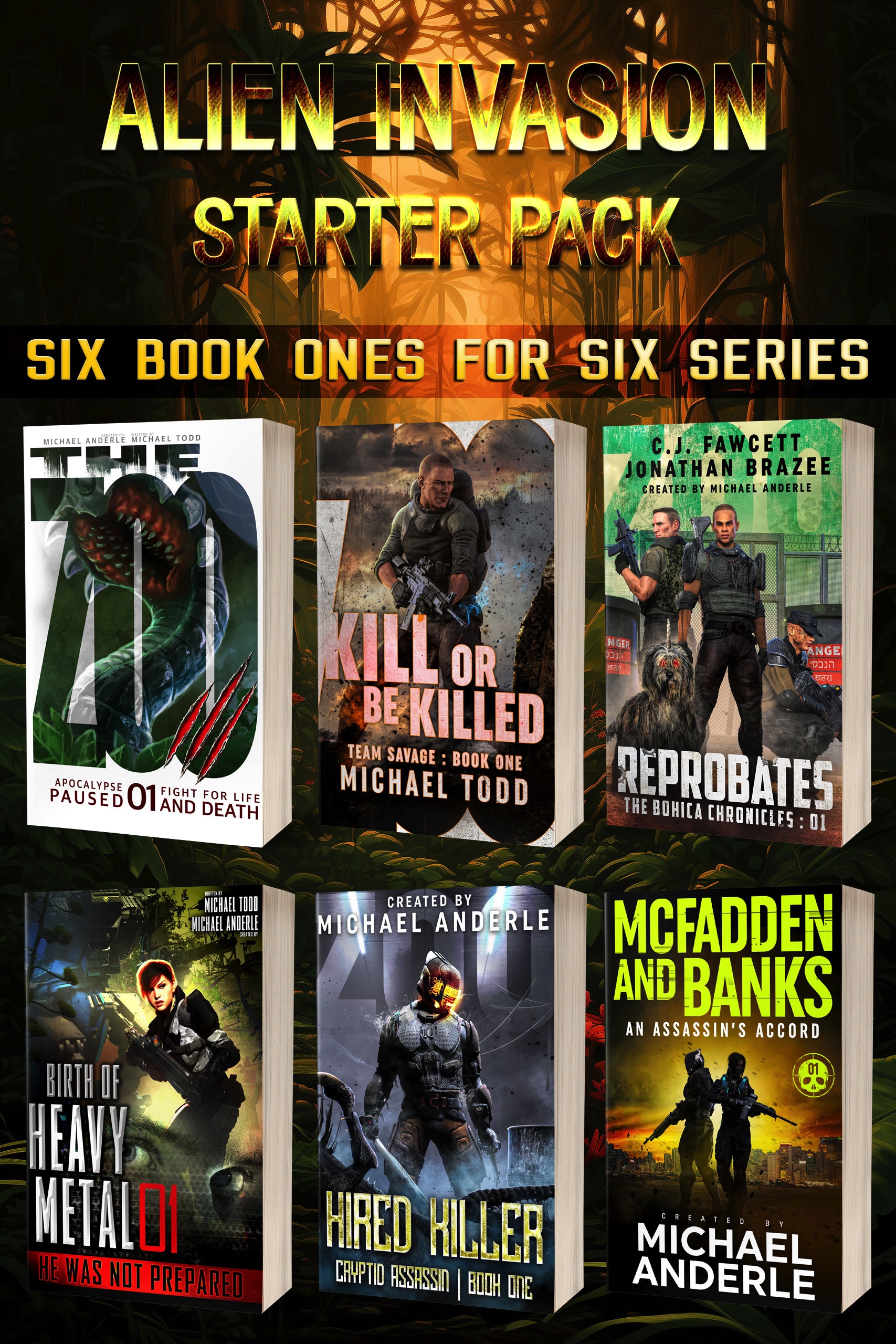 The Zoo (Alien Invasion Starter Pack: Six Book Ones For Six Series)