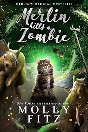 Merlin Kills a Zombie by Molly Fitz