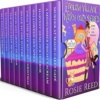 English Village Witch Cozy Series (Books 1–9) by Rosie Reed