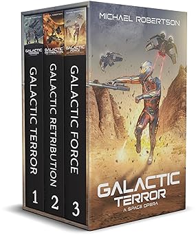 Galactic Terror (Books 1–3) by Michael Robertson