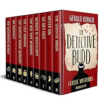 The Detective Budd Classic Mysteries (Books 11–19) by Gerald Verner