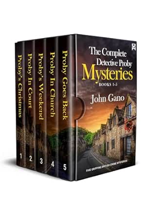 The Complete Detective Proby Mysteries (Books 1–5) by John Gano