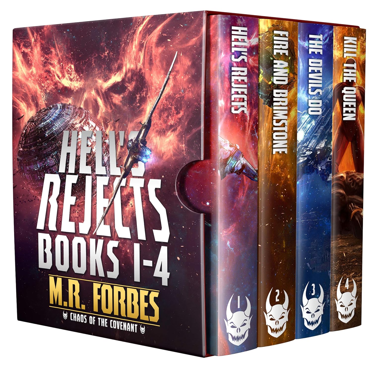 Hell’s Rejects (Books 1–4) by M.R. Forbes