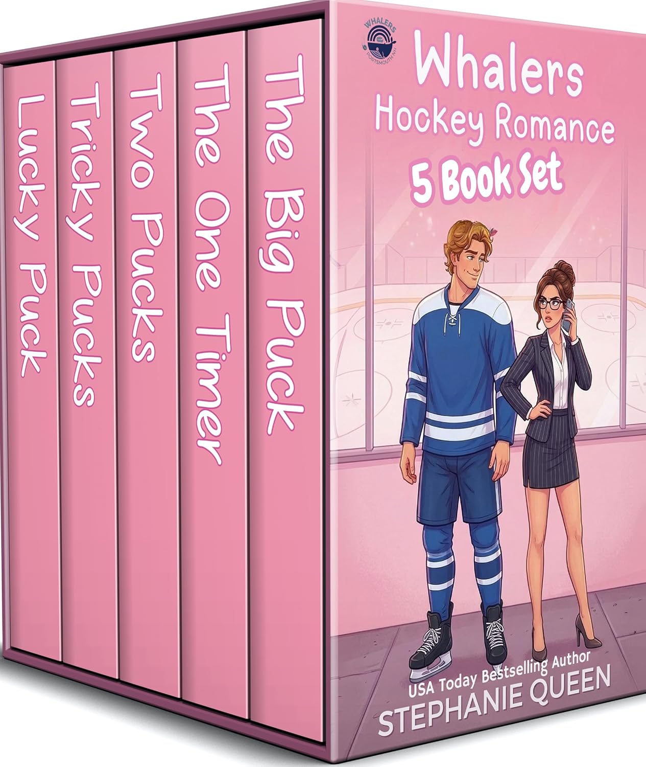 Whalers Hockey Romance (5 Book Set) by Stephanie Queen
