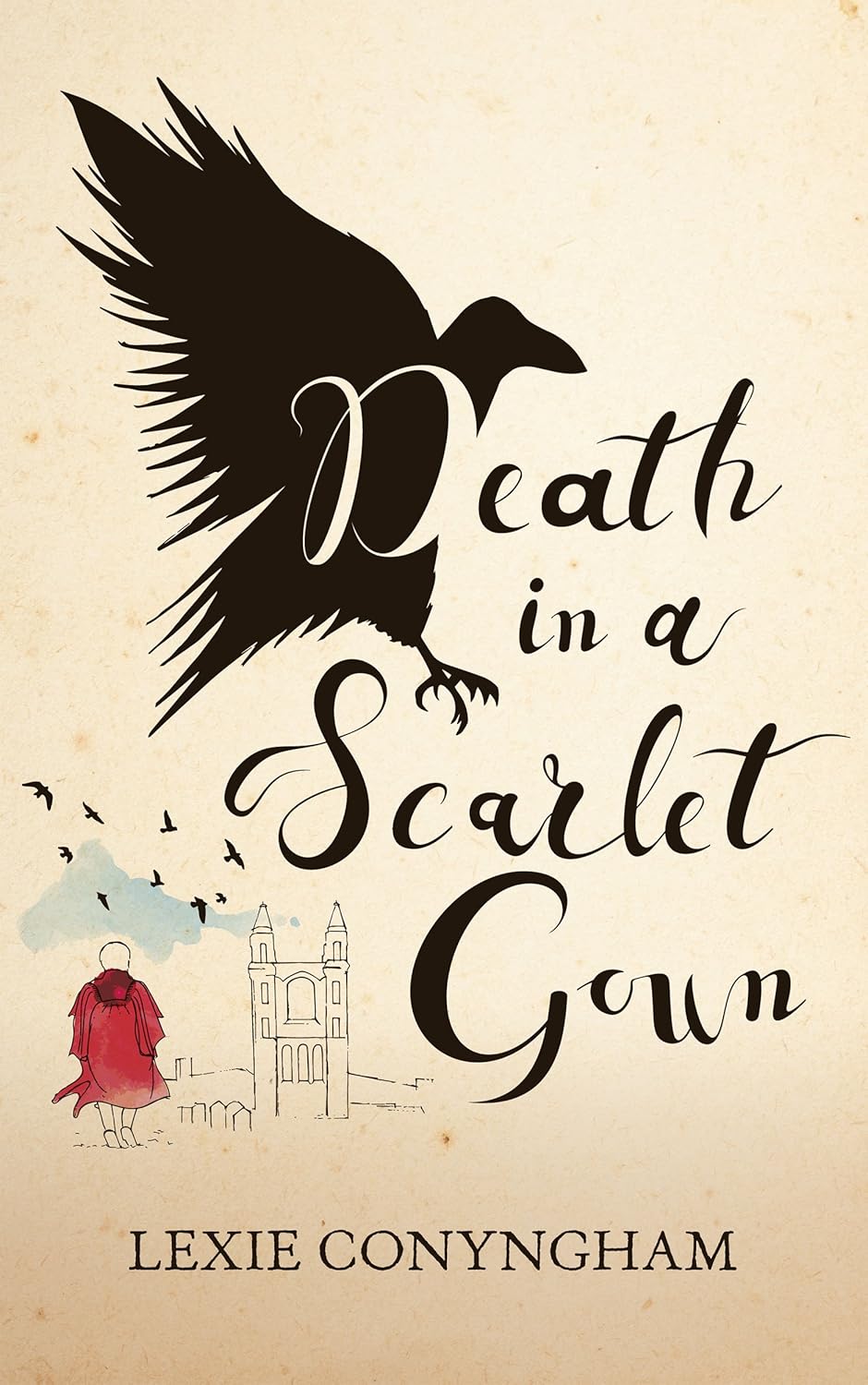 Death in a Scarlet Gown by Lexie Conyngham