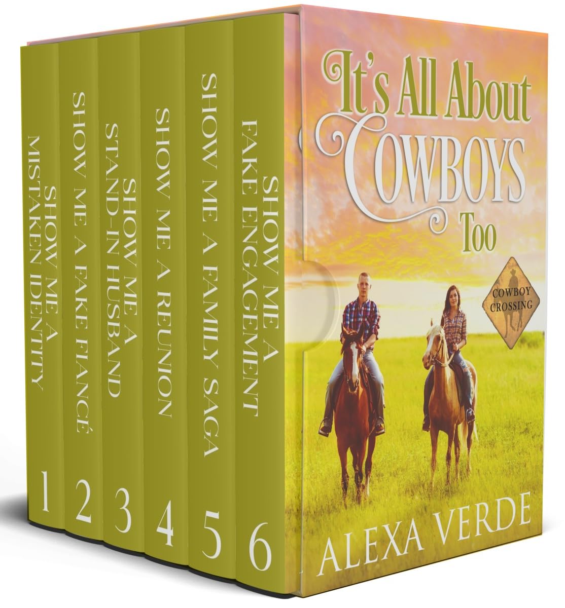 It’s All About Cowboys Too (Boxed Set) by Alexa Verde