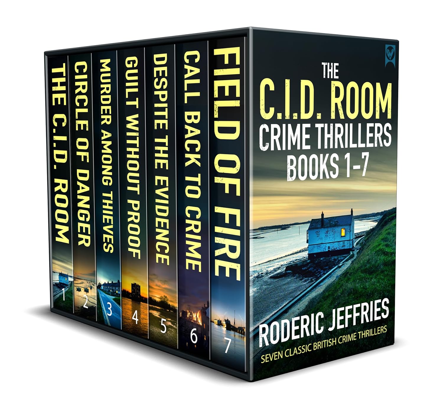 The C.I.D. Room Crime Thrillers (Books 1–7) by Roderic Jeffries