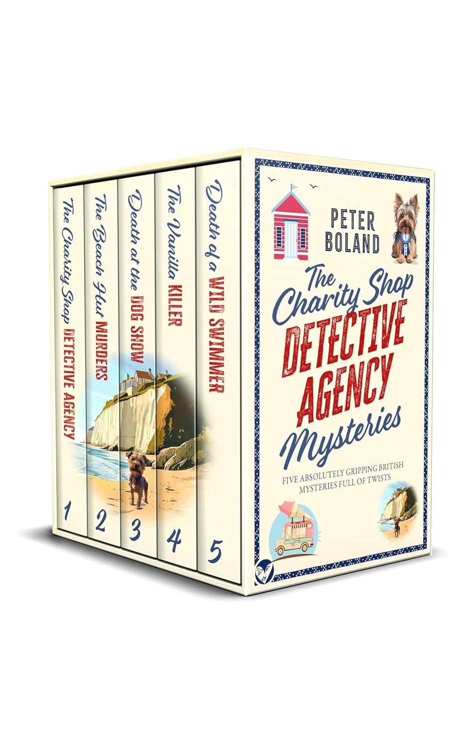 The Charity Shop Detective Agency Mysteries (Books 1–5) by Peter Boland