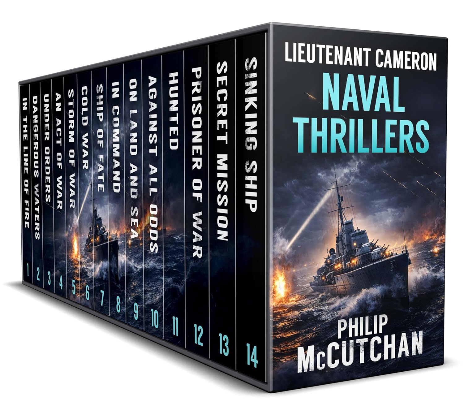 The Complete Lieutenant Cameron Naval Thrillers by Philip McCutchan