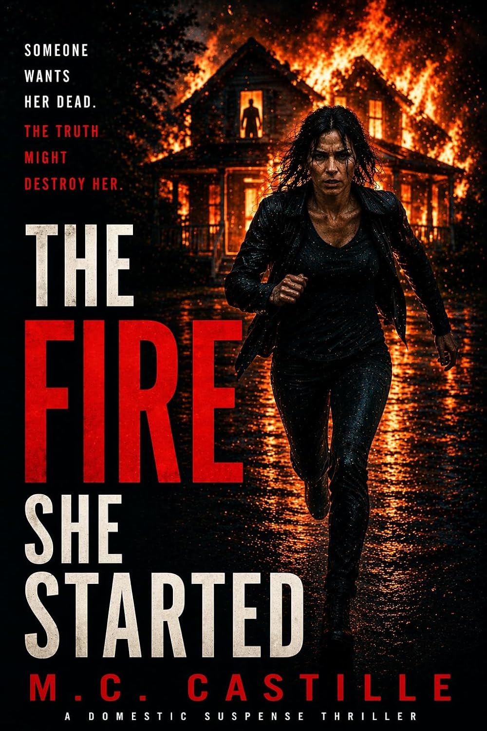 The Fire She Started by M.C. Castille