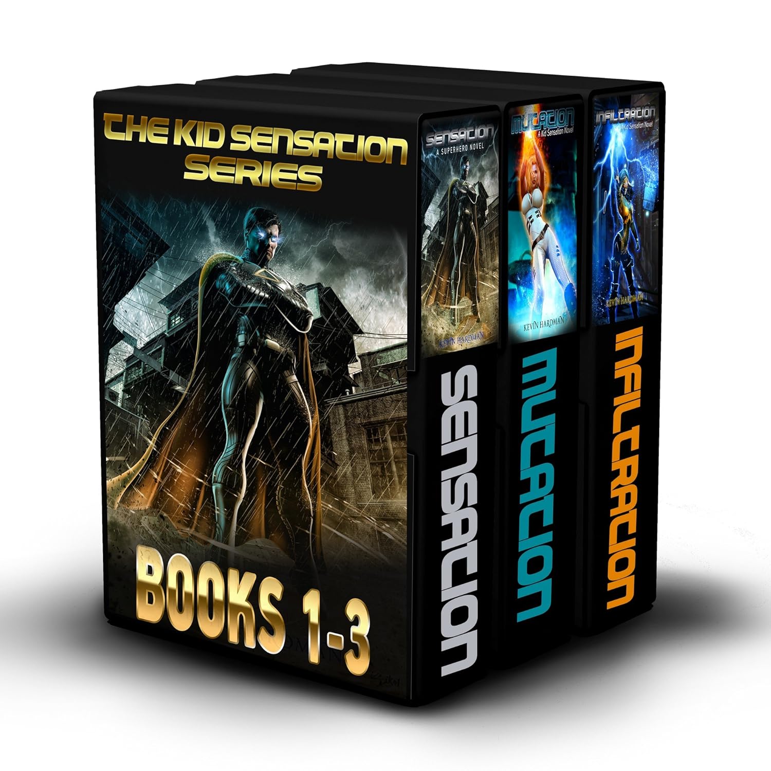 The Kid Sensation Series (Books 1–3) by Kevin Hardman