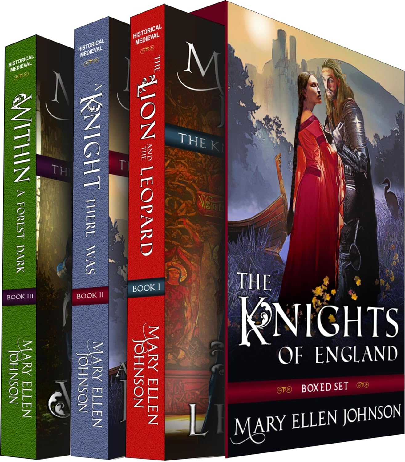 The Knights of England (Books 1–3) by Mary Ellen Johnson