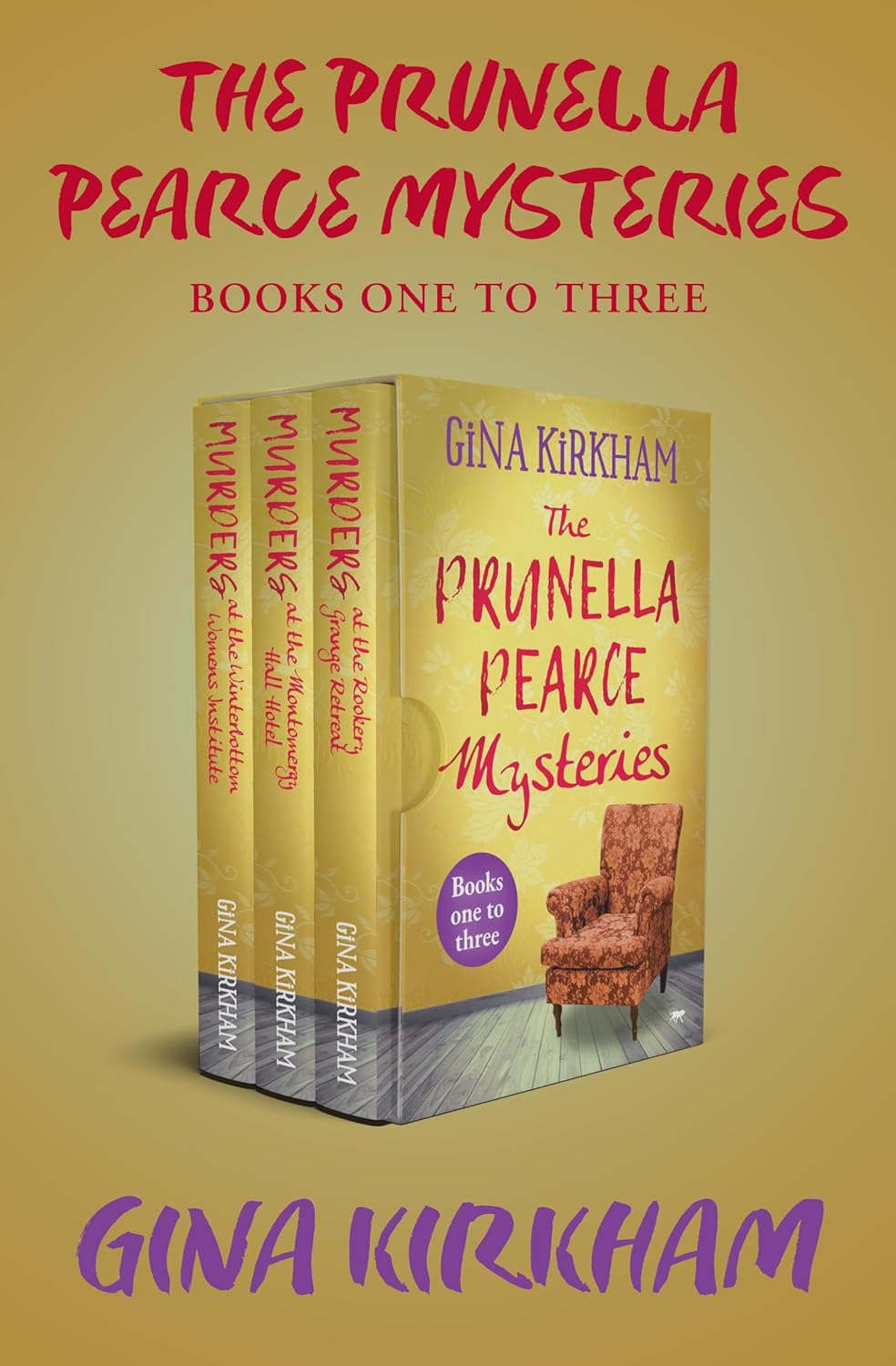The Prunella Pearce Mysteries (Books 1–3) by Gina Kirkham