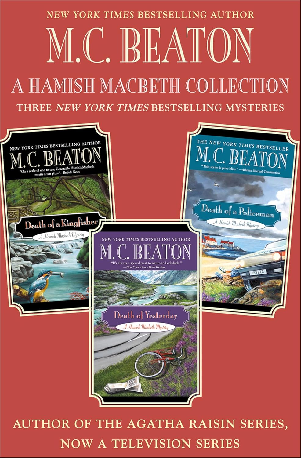 A Hamish Macbeth Collection (Books 27–29) by M.C. Beaton book cover
