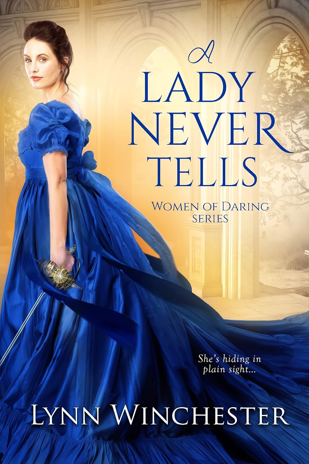 A Lady Never Tells by Lynn Winchester book cover
