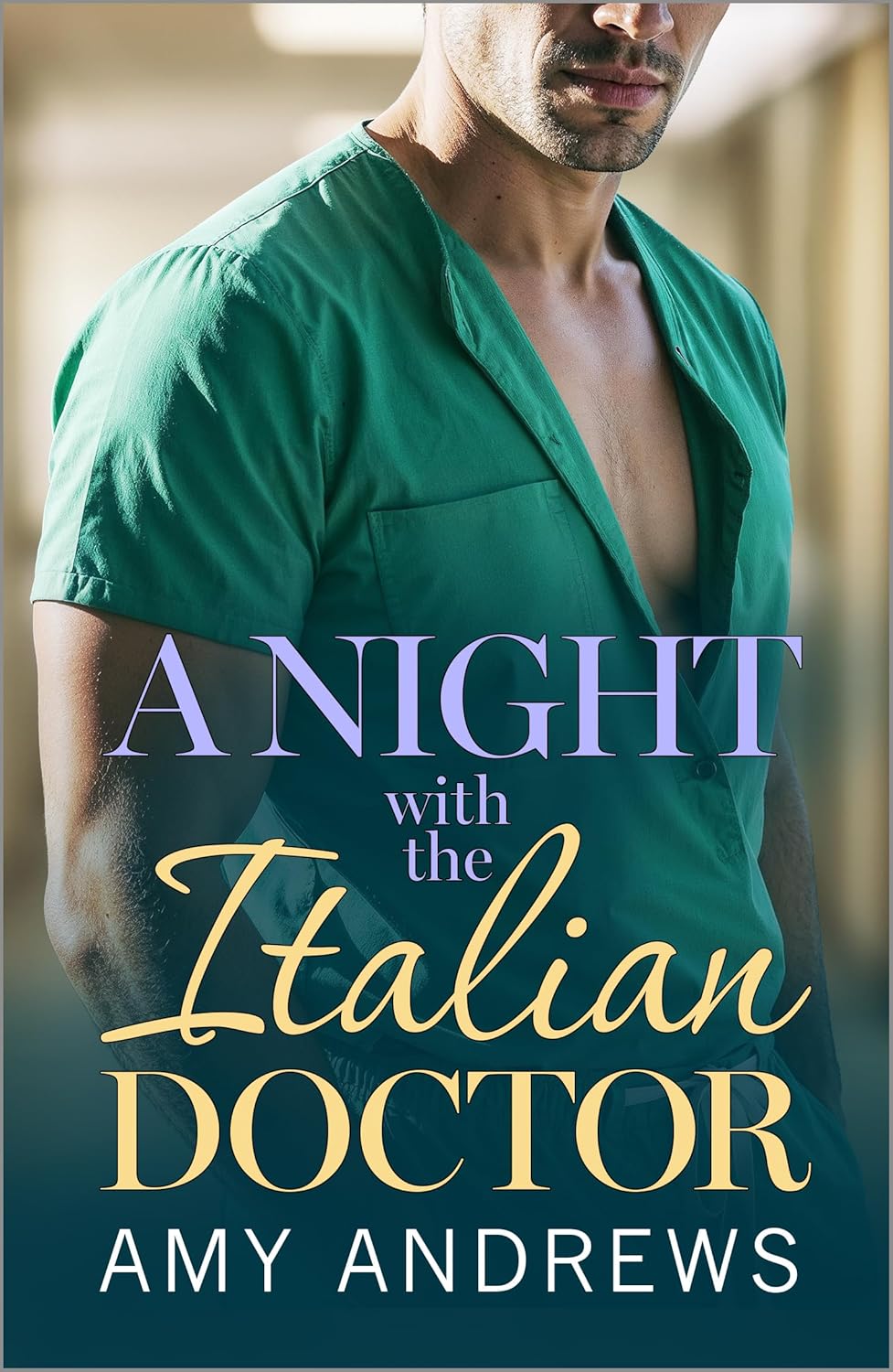 A Night with the Italian Doctor by Amy Andrews book cover
