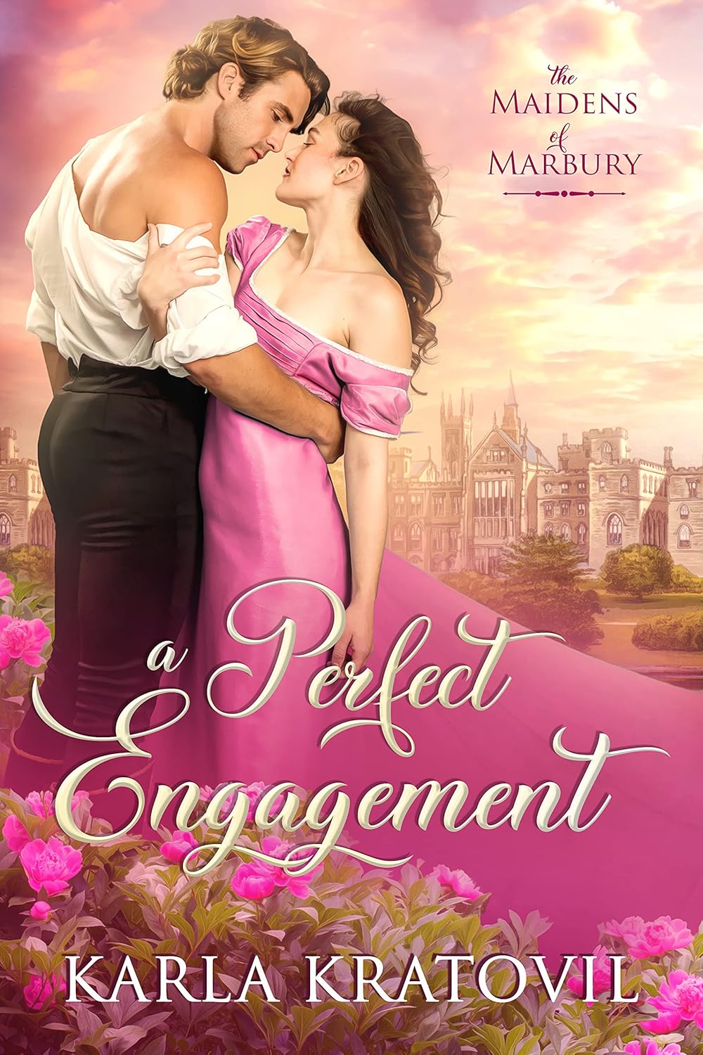 A Perfect Engagement by Karla Kratovil book cover