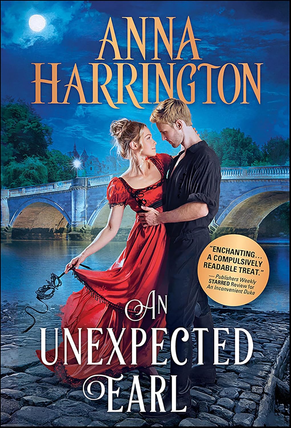 An Unexpected Earl by Anna Harrington book cover