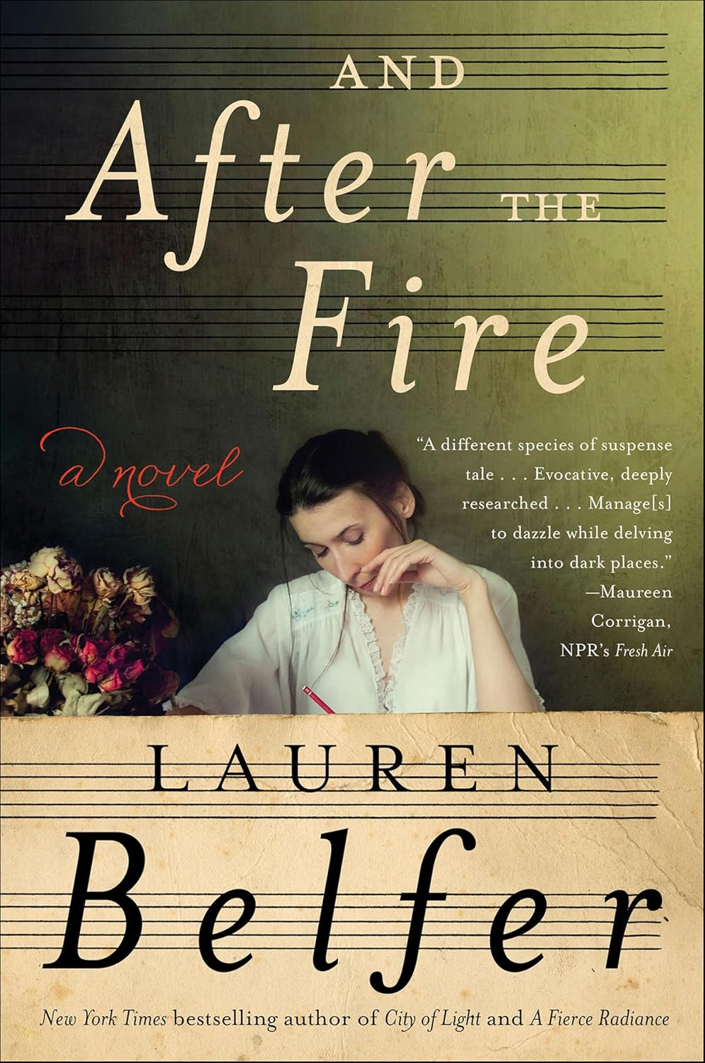 And After the Fire by Lauren Belfer book cover