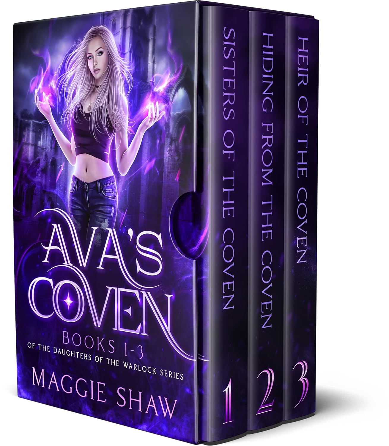 Ava’s Coven (Books 1–3) by Maggie Shaw book cover