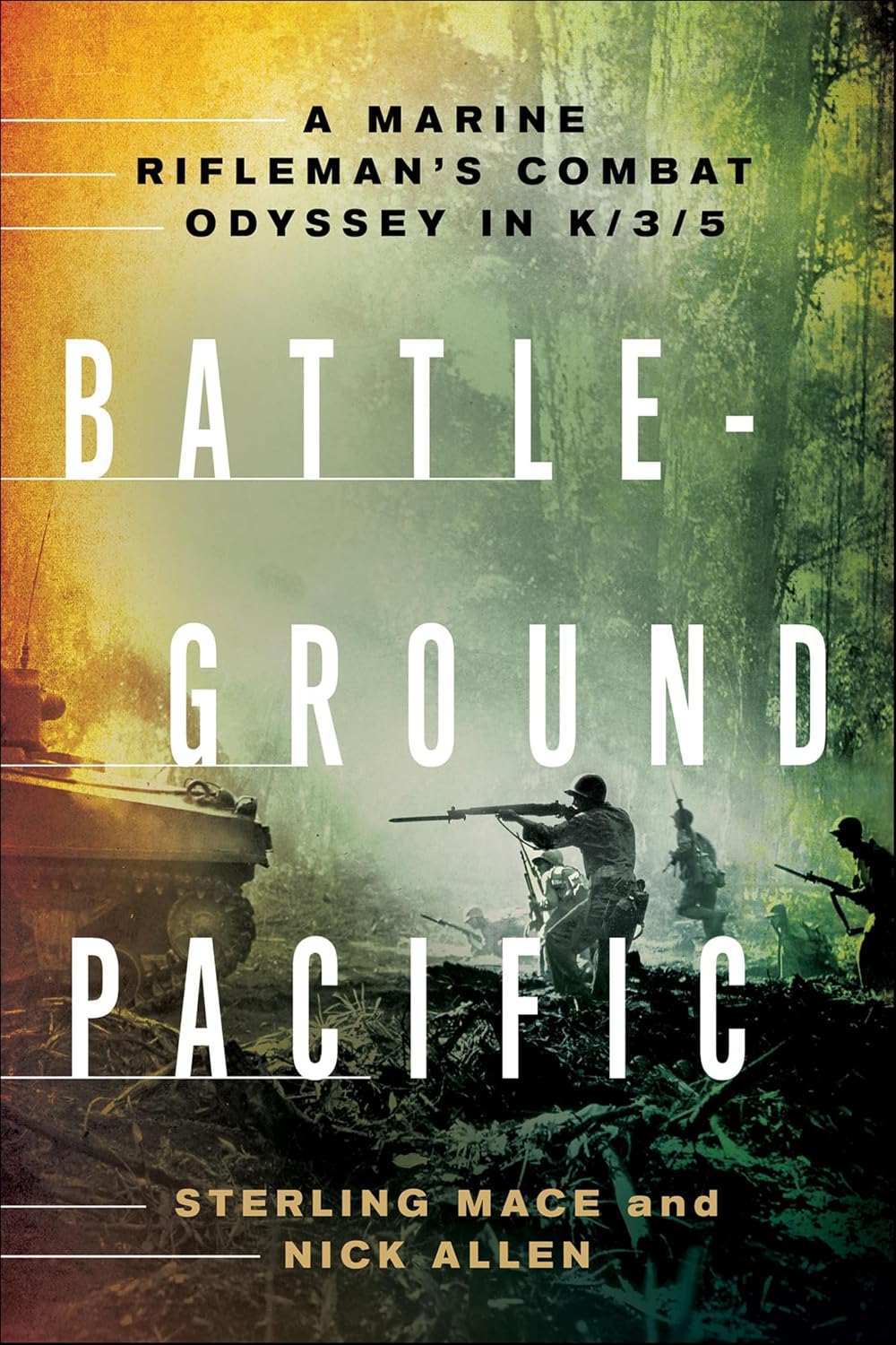 Battleground Pacific by Nick Allen book cover