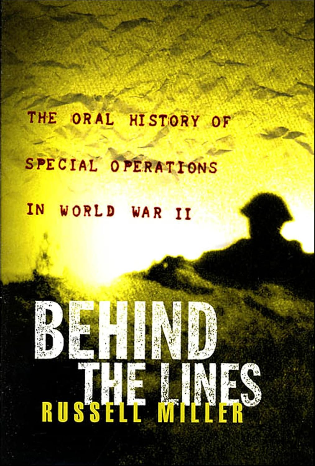 Behind the Lines by Russell Miller book cover