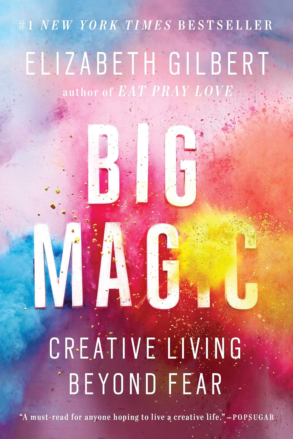 Big Magic by Elizabeth Gilbert book cover