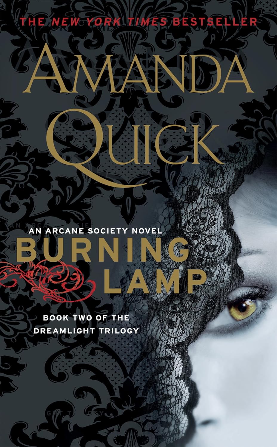 Burning Lamp by Amanda Quick book cover