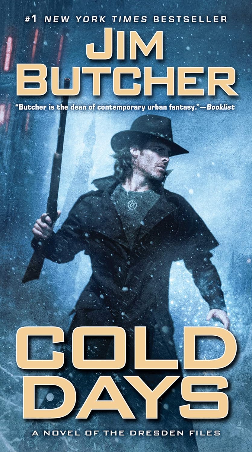 Cold Days by Jim Butcher book cover