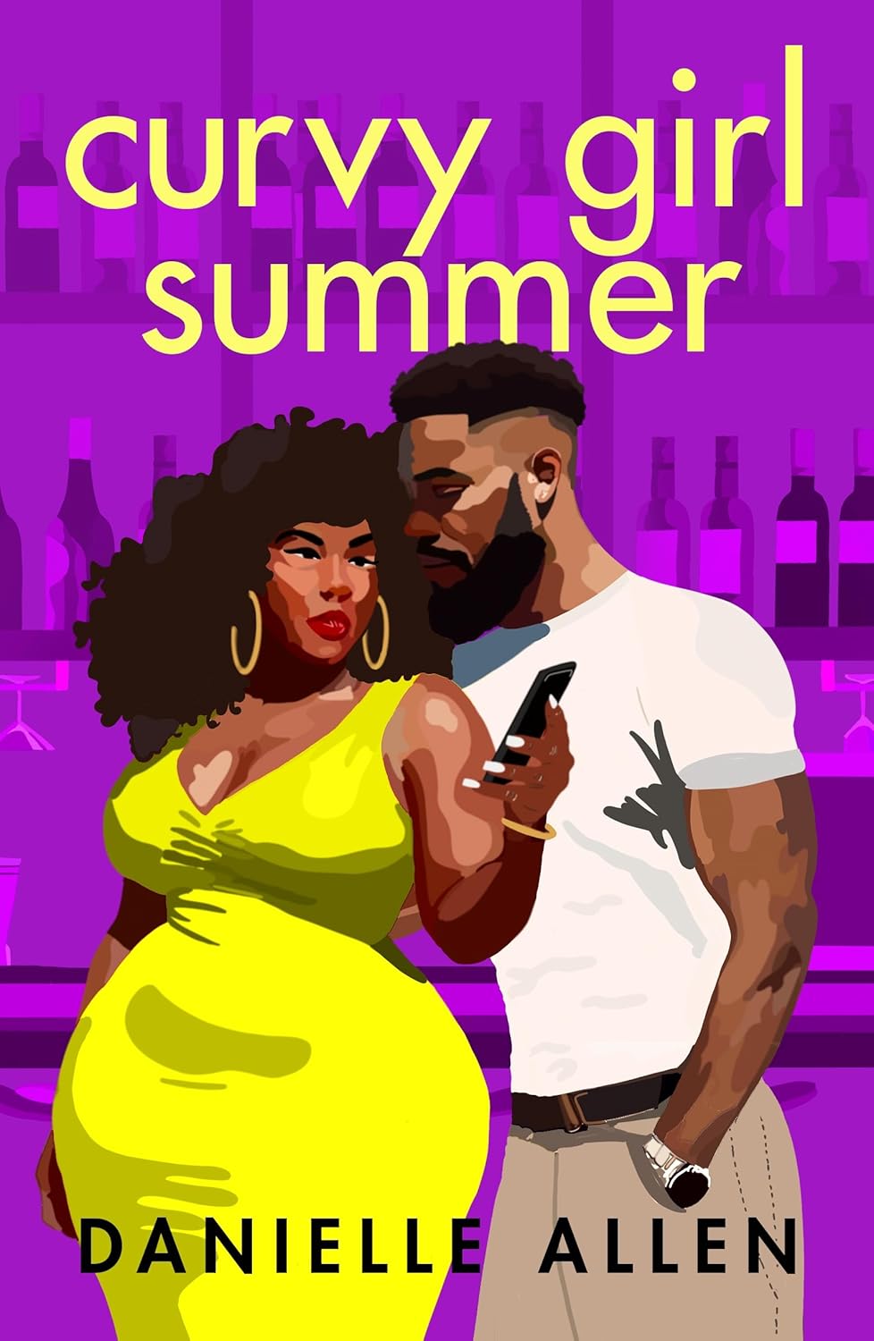 Curvy Girl Summer by Danielle Allen book cover