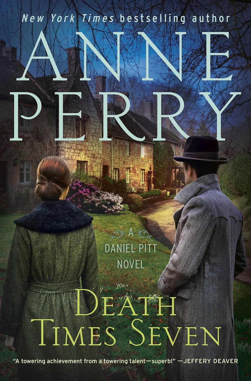 Death Times Seven by Anne Perry book cover