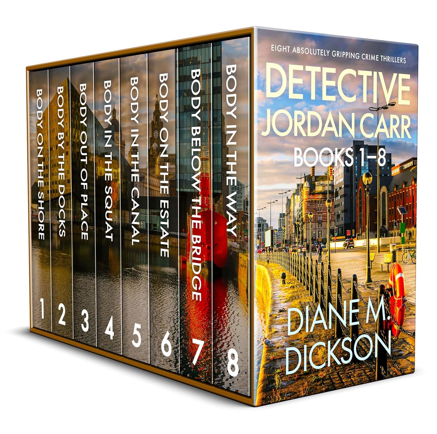 Detective Jordan Carr (Books 1–8) by Diane M. Dickson book cover