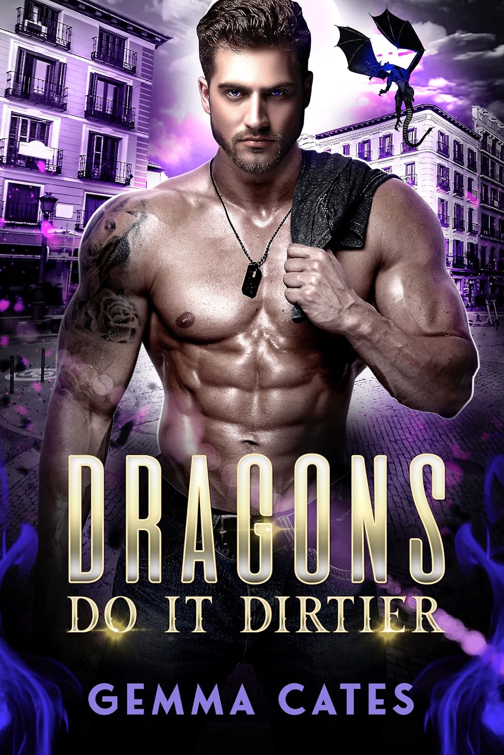 Dragons Do It Dirtier by Gemma Cates book cover