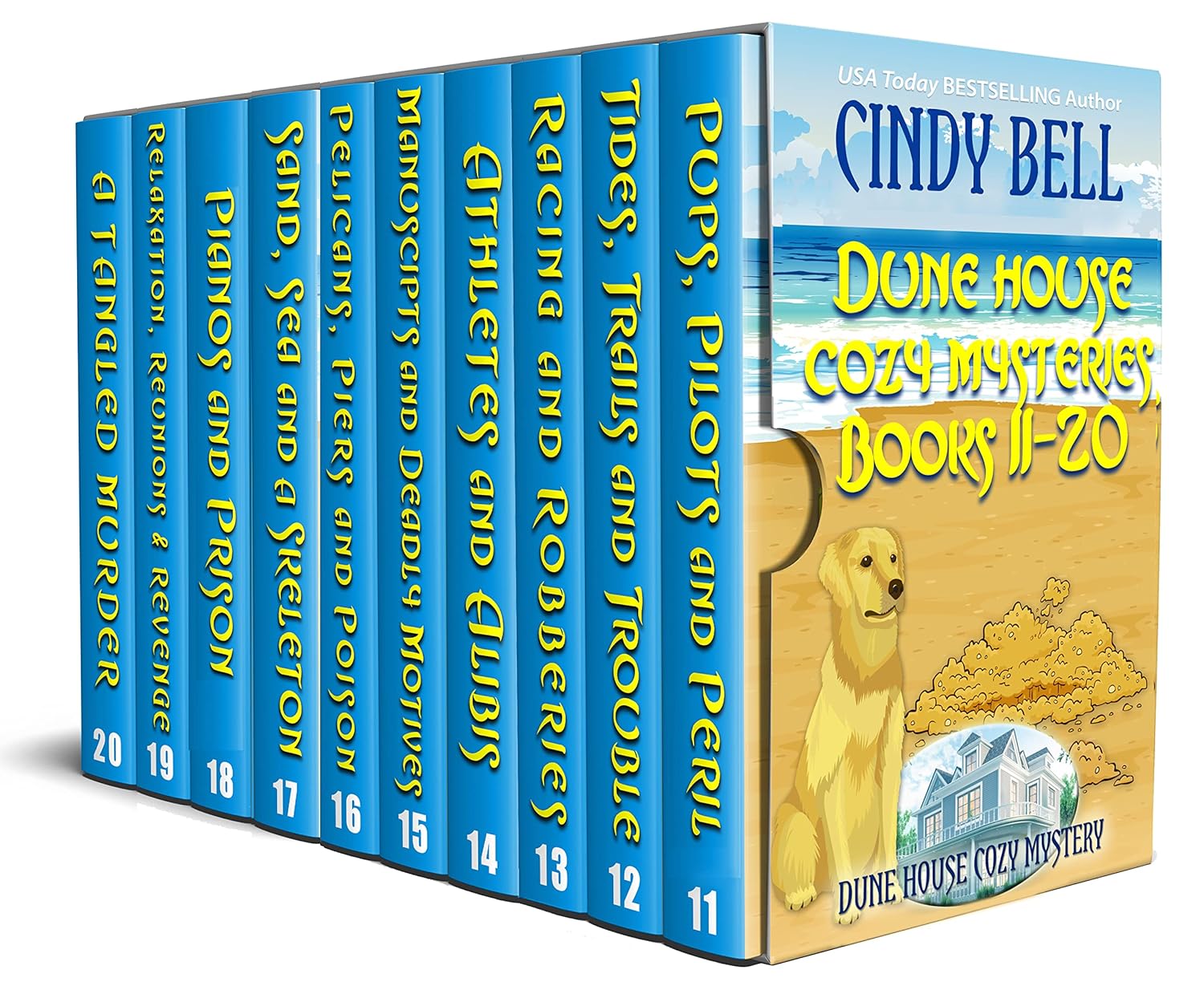 Dune House Cozy Mysteries (Books 11–20) by Cindy Bell book cover