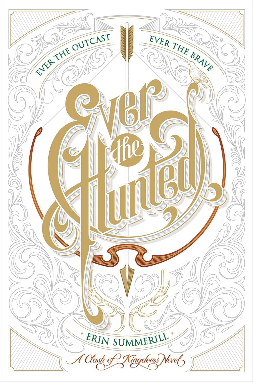 Ever the Hunted by Erin Summerill book cover