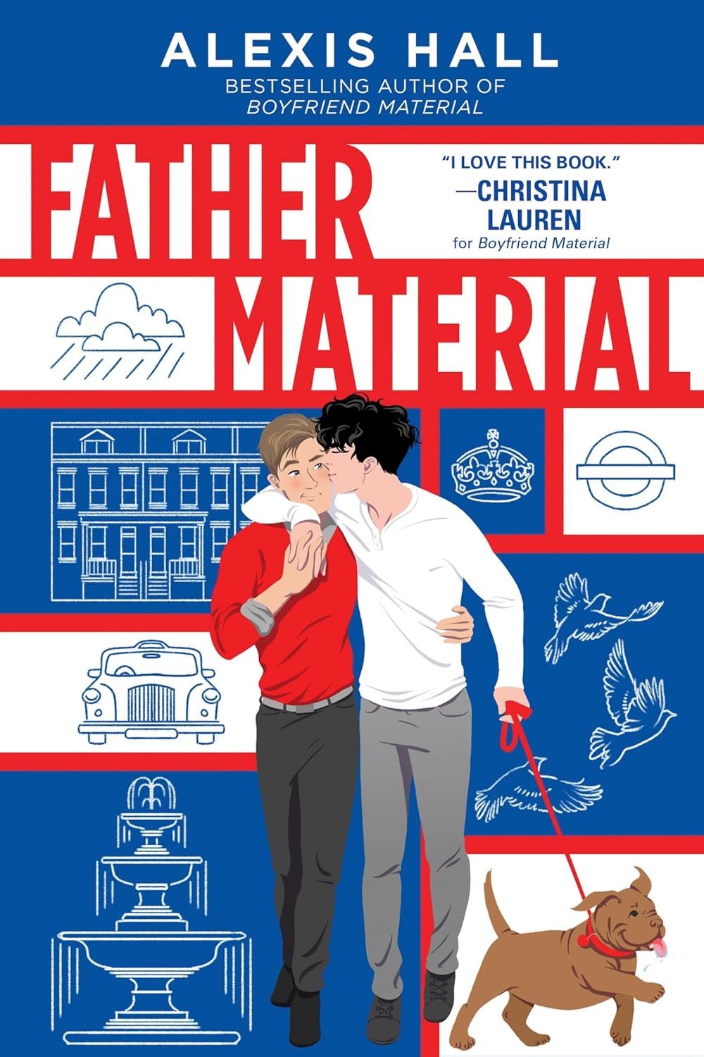 Father Material by Alexis Hall book cover