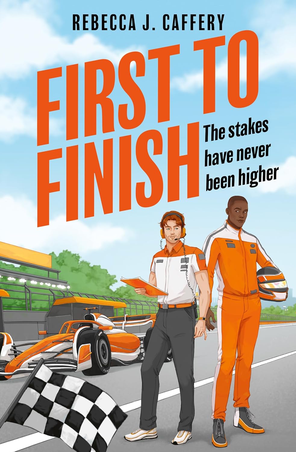 First to Finish by Rebecca J. Caffery book cover