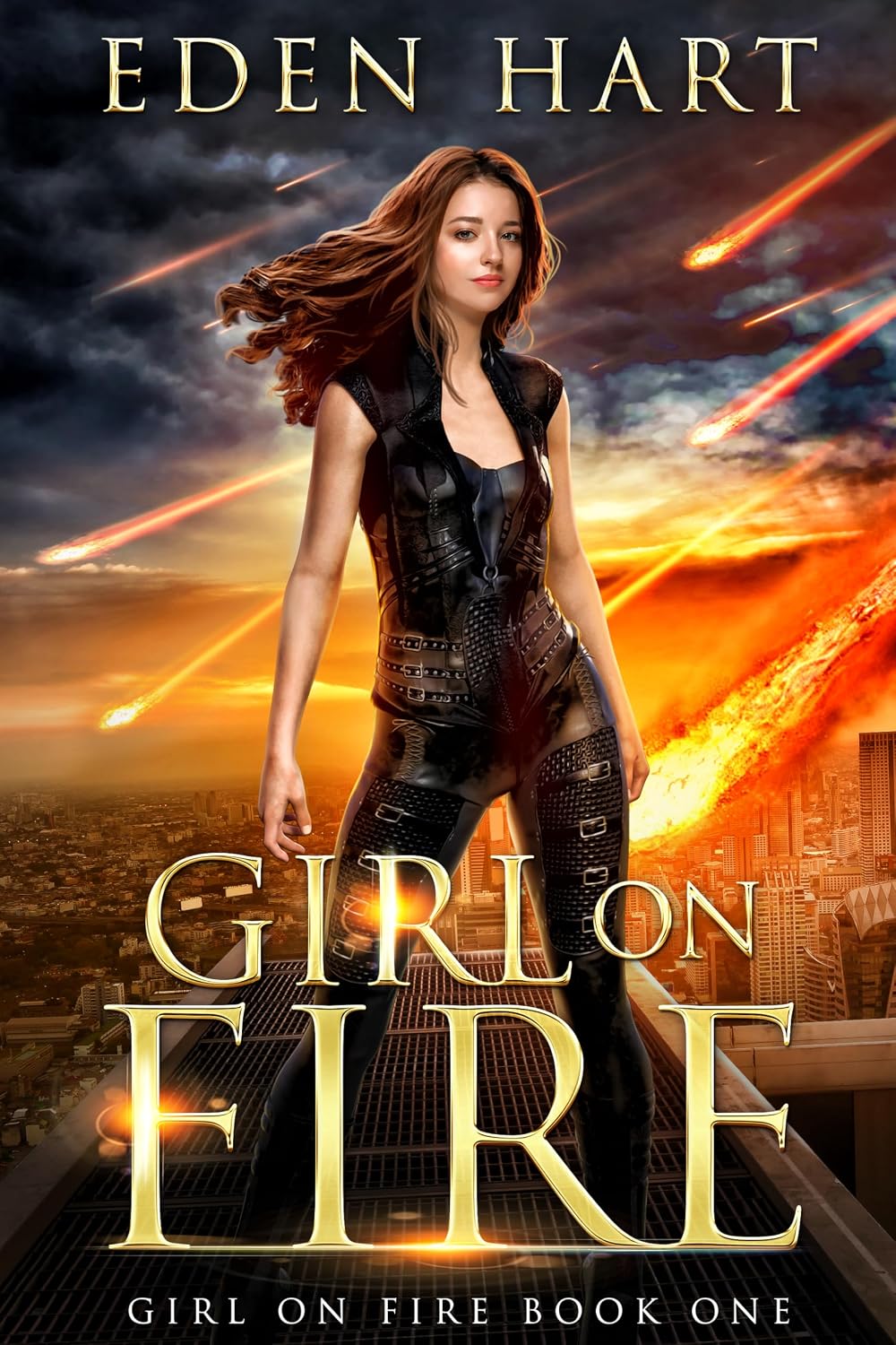 Girl on Fire by Eden Hart book cover