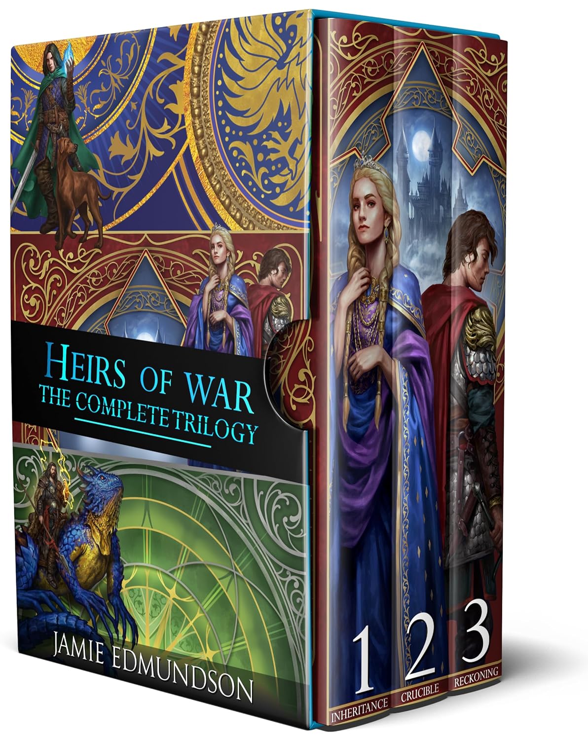Heirs of War (Complete Trilogy) by Jamie Edmundson book cover