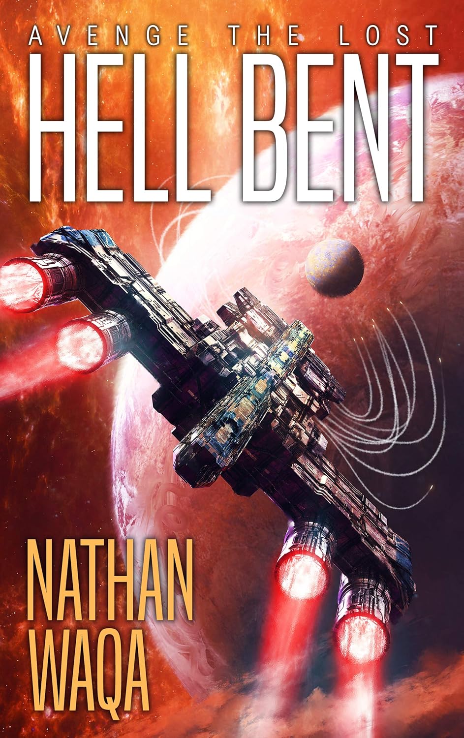 Hell Bent by Nathan Waqa book cover