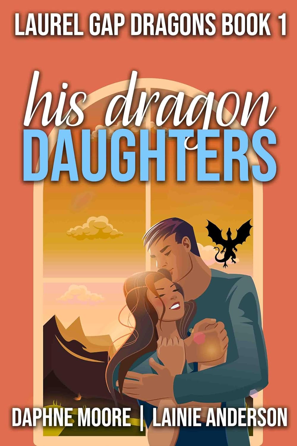 His Dragon Daughters by Daphne Moore book cover