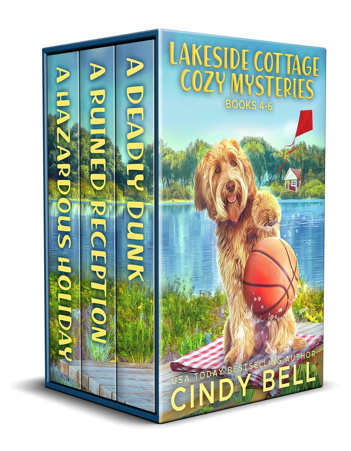 Lakeside Cottage Cozy Mysteries: Books 4–6 by Cindy Bell book cover