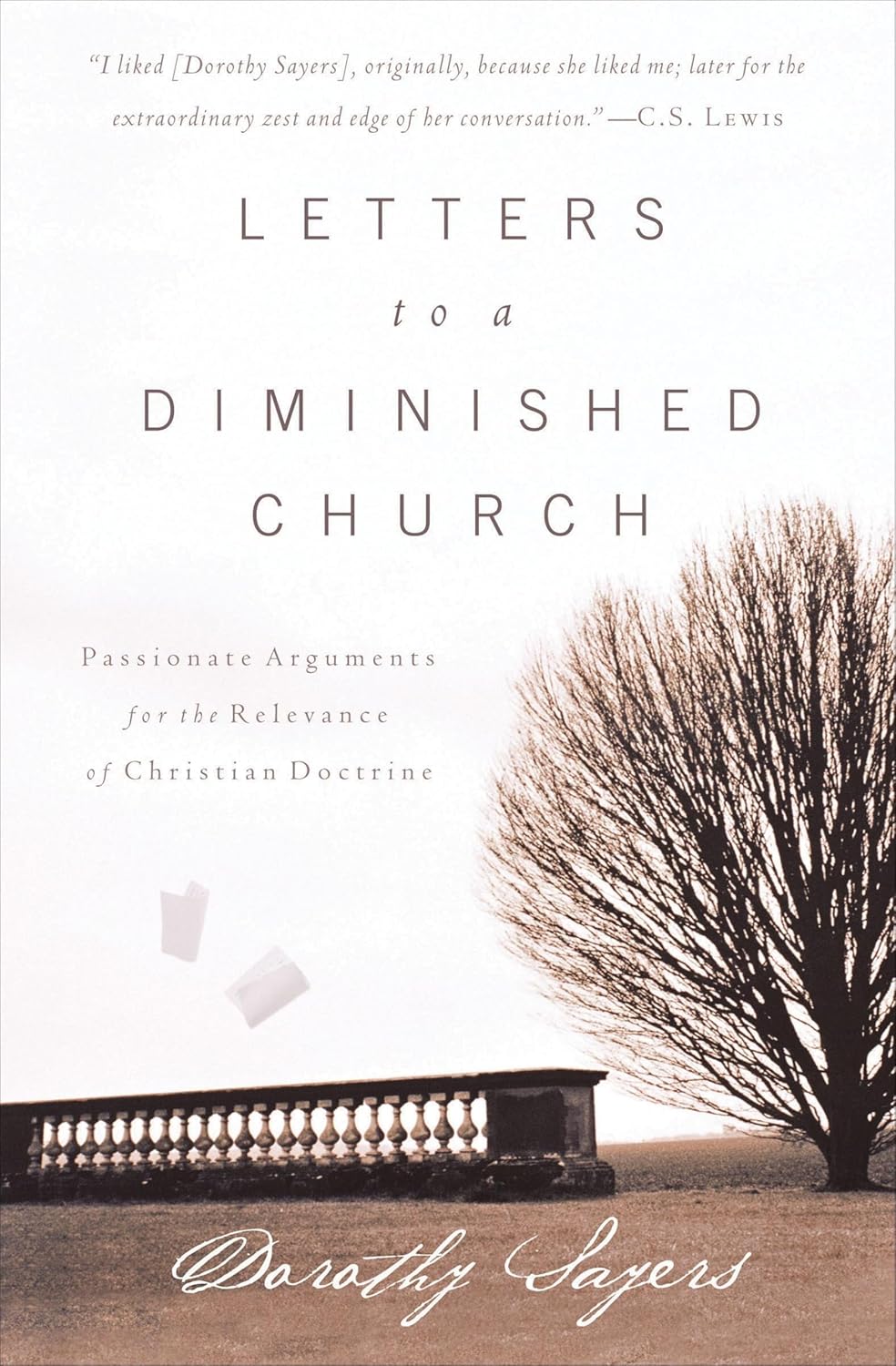 Letters to a Diminished Church by Dorothy L. Sayers book cover