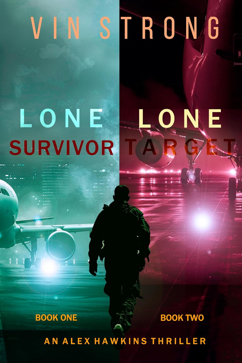 Lone Survivor and Lone Target by Vin Strong book cover