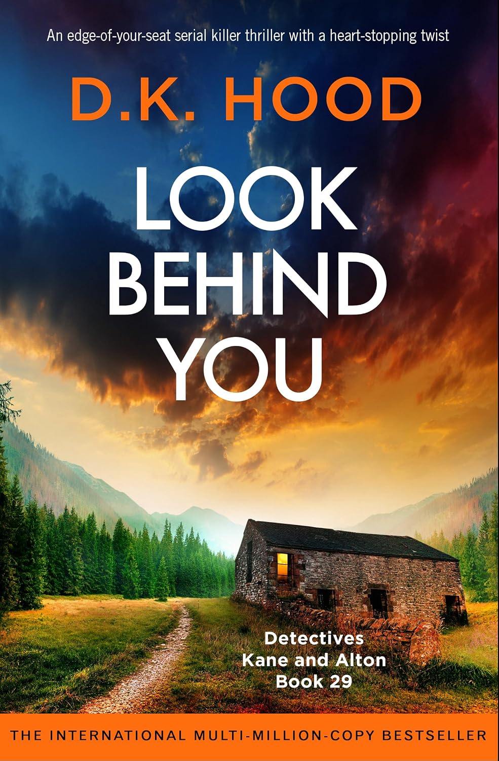 Look Behind You by D.K. Hood book cover