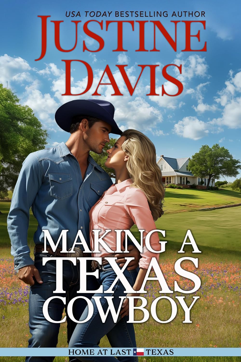 Making a Texas Cowboy by Justine Davis book cover