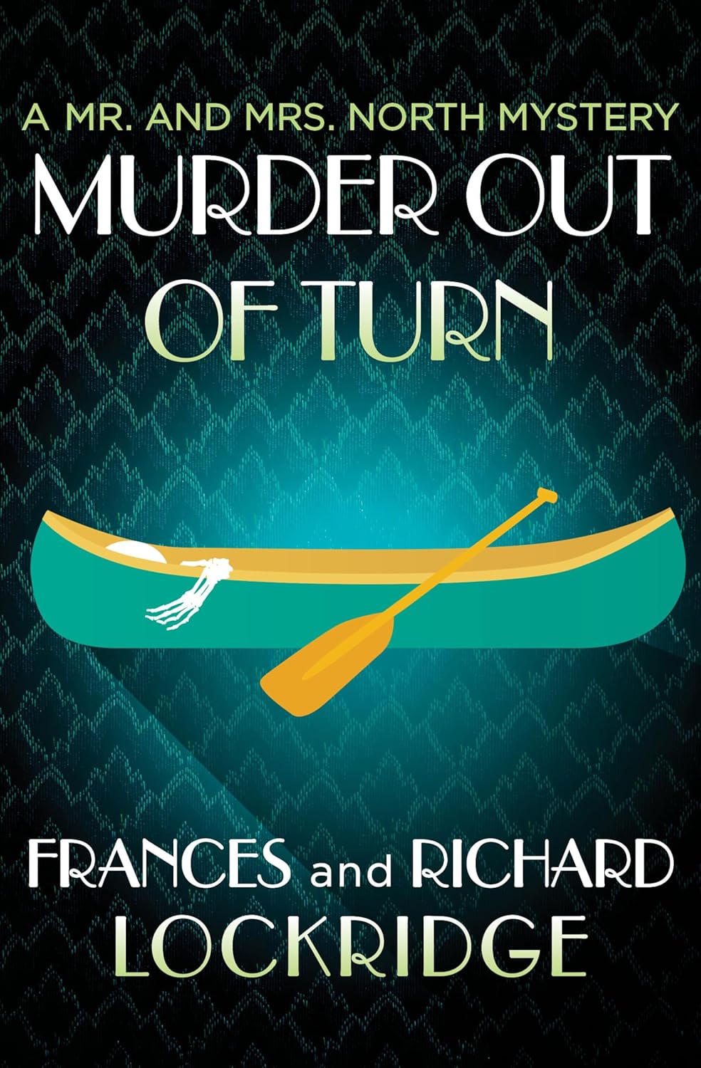 Murder Out of Turn by Frances Lockridge book cover