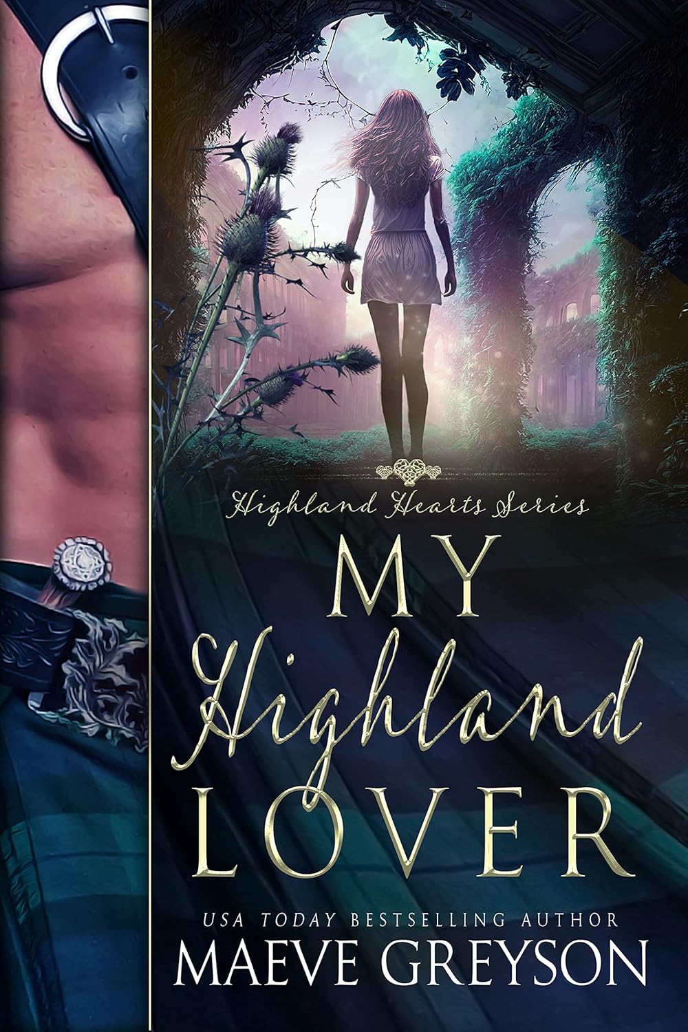 My Highland Lover by Maeve Greyson book cover