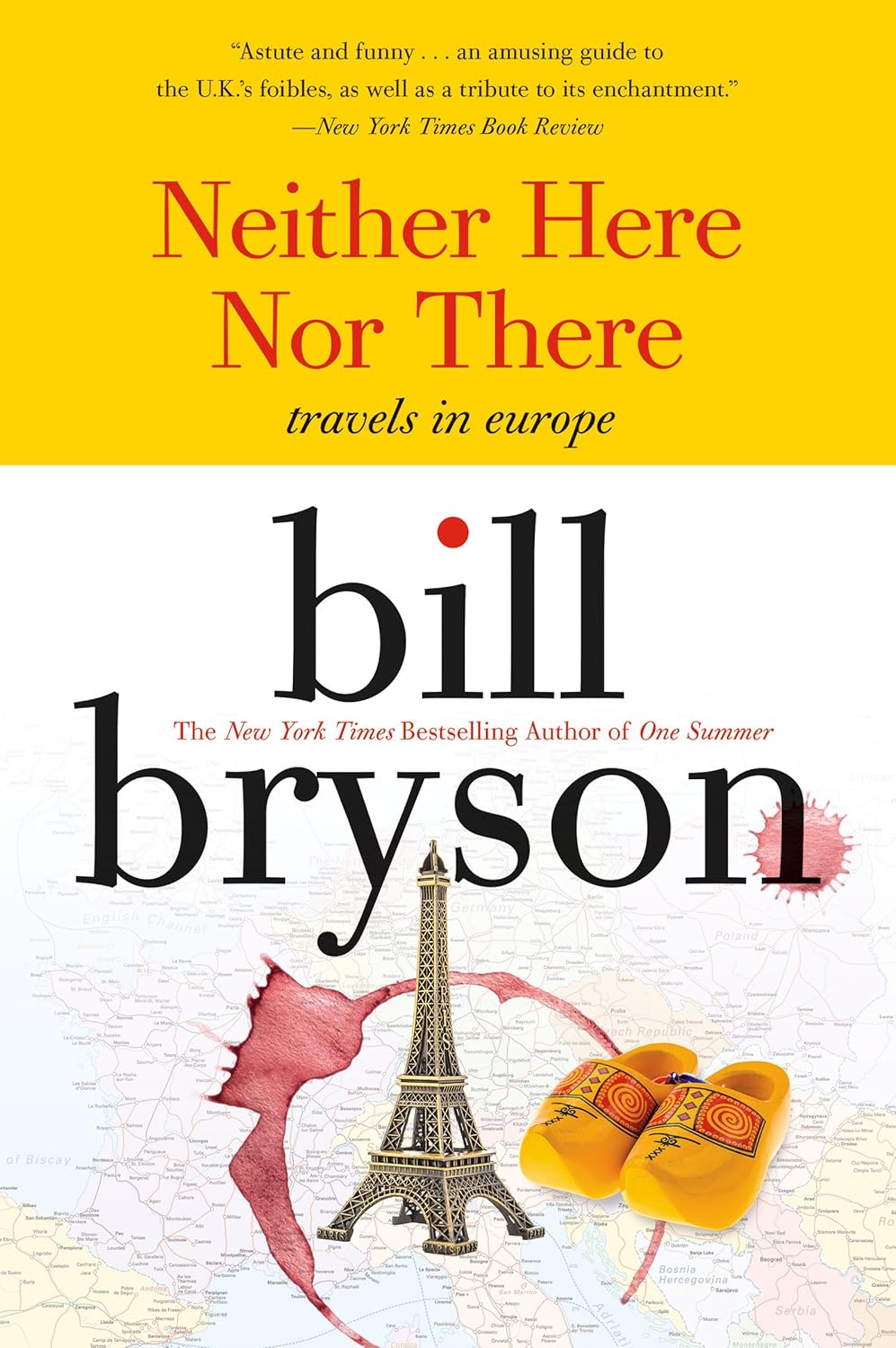 Neither Here nor There by Bill Bryson book cover