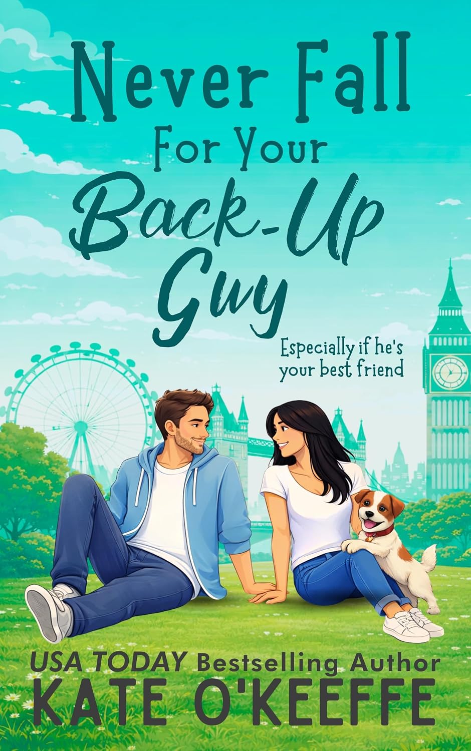 Never Fall for Your Back-Up Guy by Kate O’Keeffe book cover